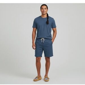 Chaps Men's Casual Linen Blend Shorts with Drawstring Waist